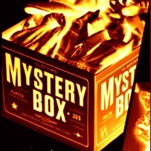 Mystery Box Graphic Package - Bold Yellow-Orange Print